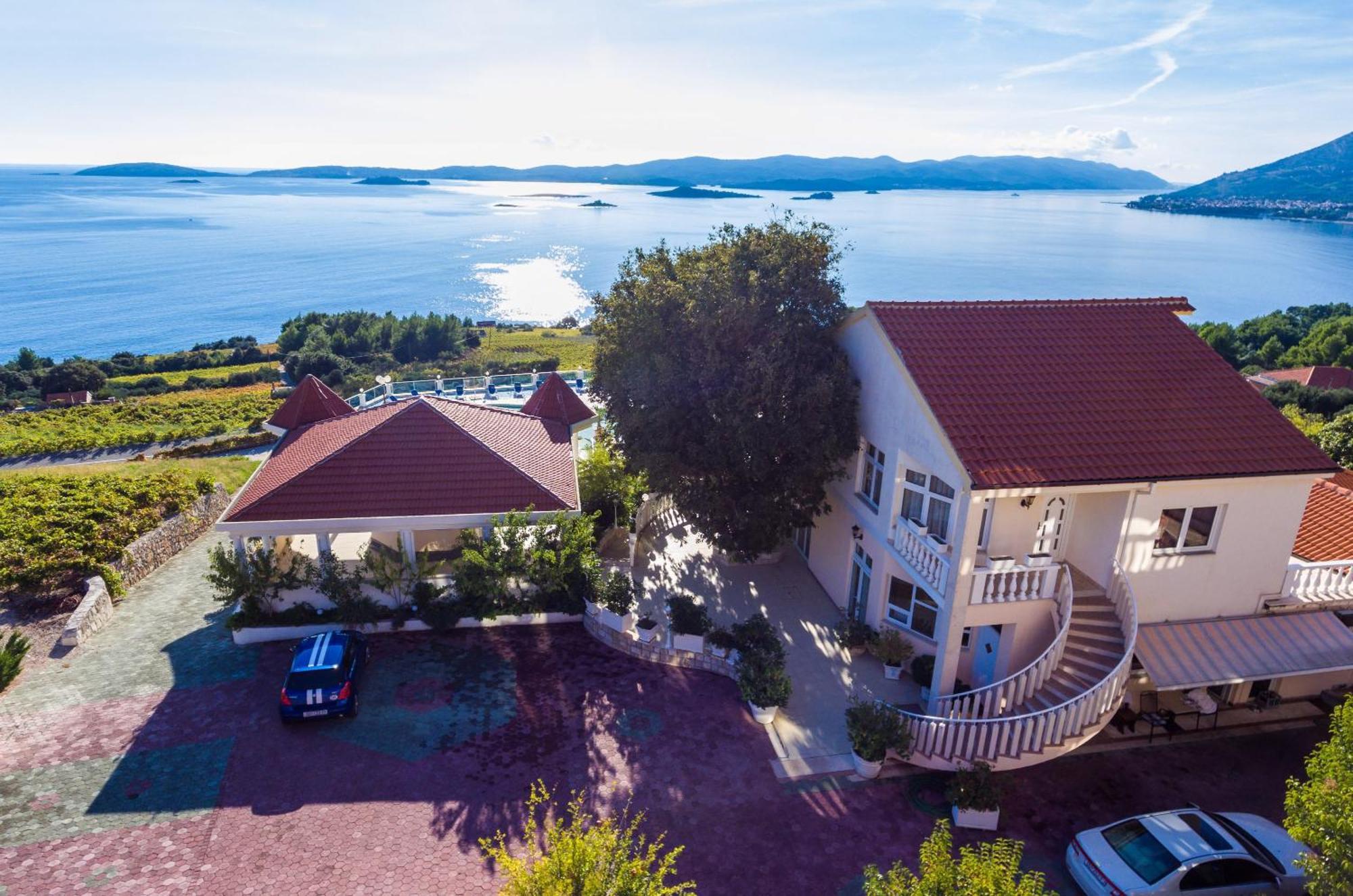 Hotel Pansion Villa Antonio Orebić Buitenkant foto