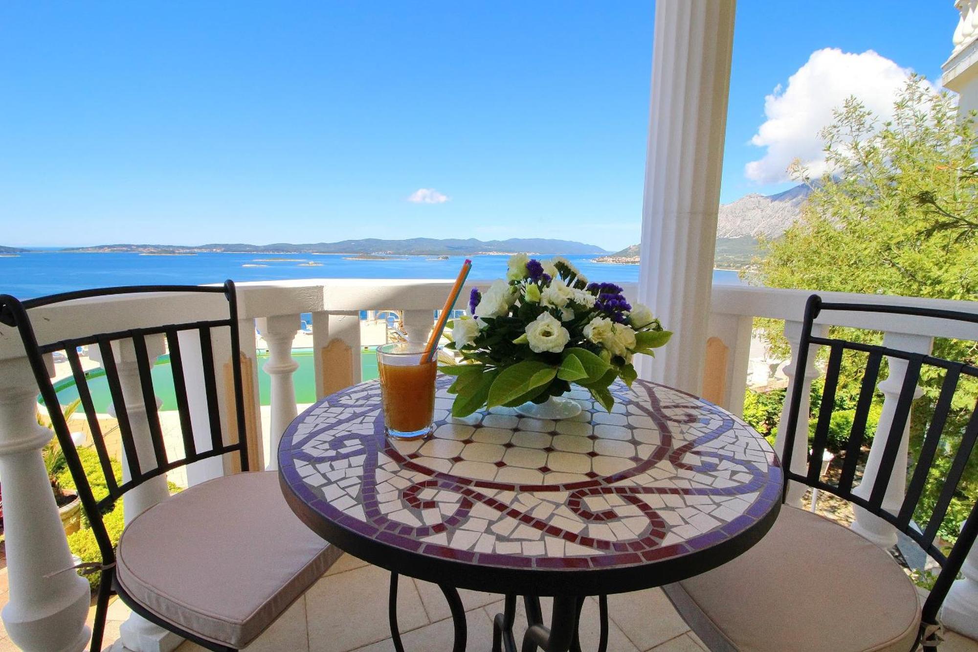 Hotel Pansion Villa Antonio Orebić Buitenkant foto